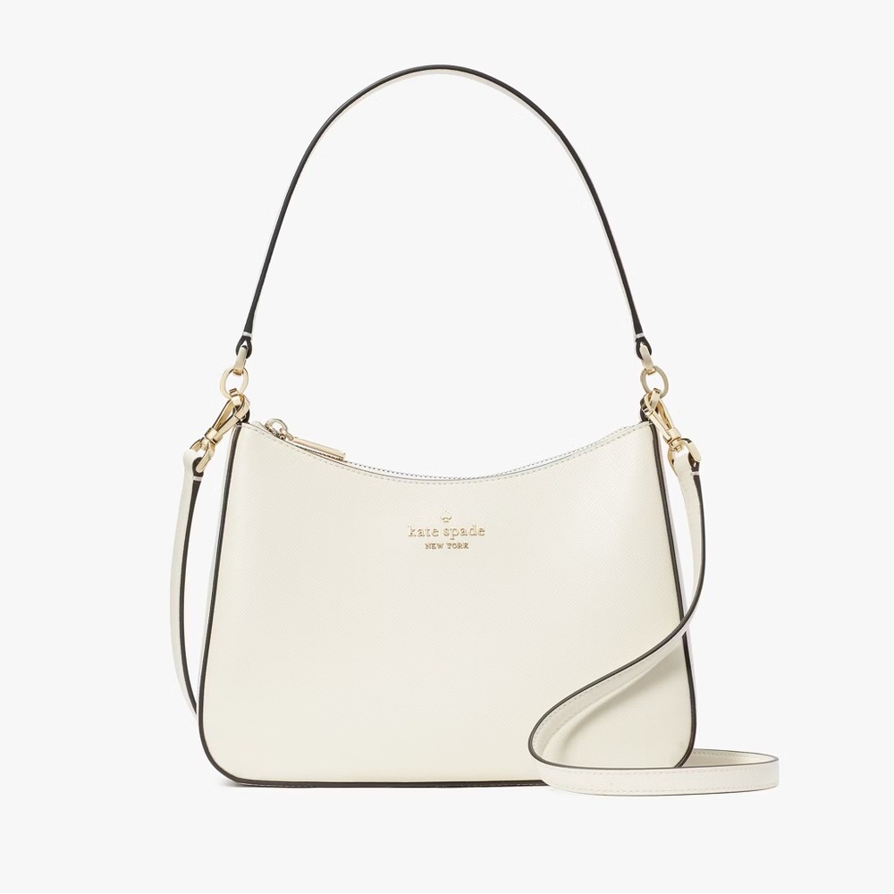 NWT Kate Spade Madison Convertible Shoulder Bag Leather Crossbody Meringue KH397 - Picture 1 of 5